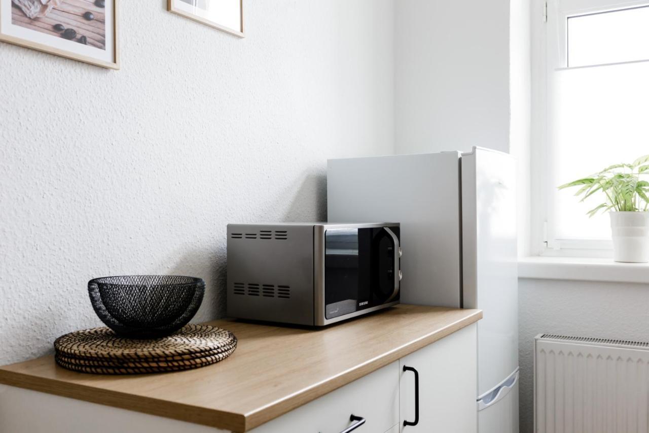 Modernes Apartment Lieblingsfleck I 2 Schlafzimmer I 4 Betten I Zentrumsnah Eberswalde Eksteriør billede