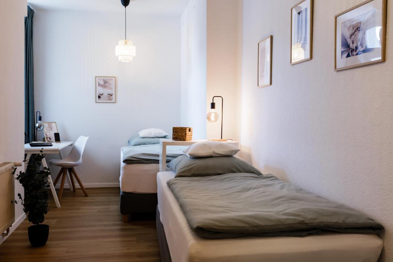 Modernes Apartment Lieblingsfleck I 2 Schlafzimmer I 4 Betten I Zentrumsnah Eberswalde Eksteriør billede